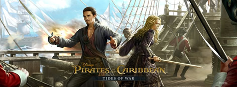 Pirates of the Caribbean: Tides of War teaser